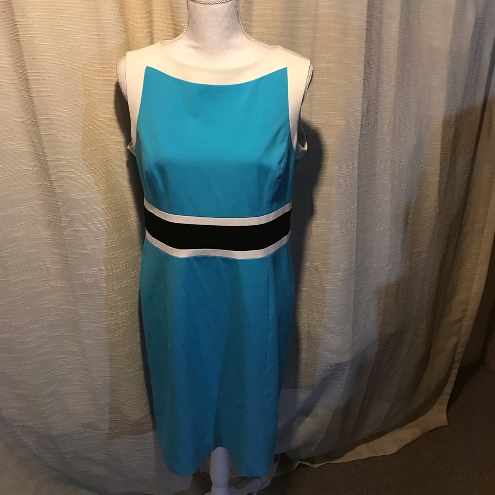 Turquoise Nine West Dress / Size 10